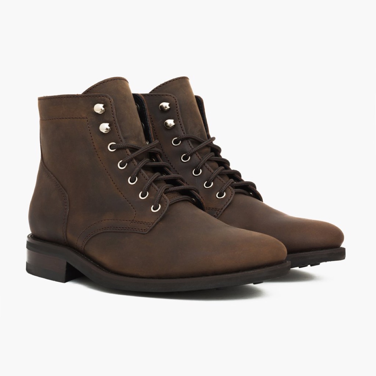 Men's leather pair of boots