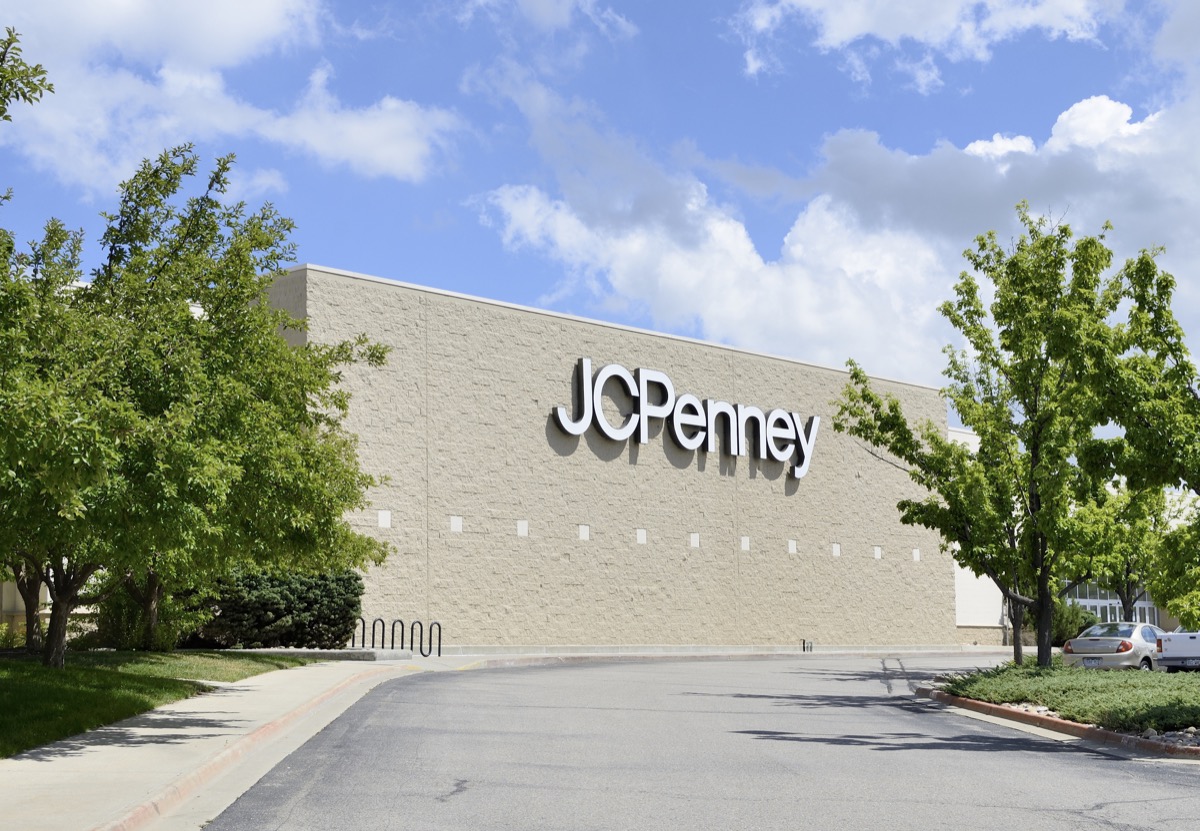 Fort Collins, Colorado, USA - July 19, 2013: The J.C. Penney location in Fort Collins. Founded in 1902, J.C. Penney is a chain of department stores with over 1,100 locations.