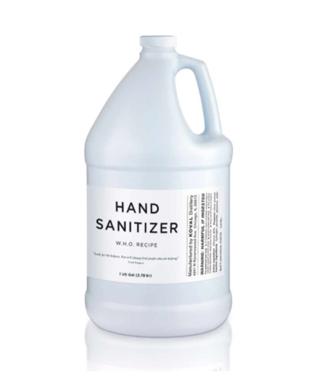 Koval Distillery Hand Sanitizer
