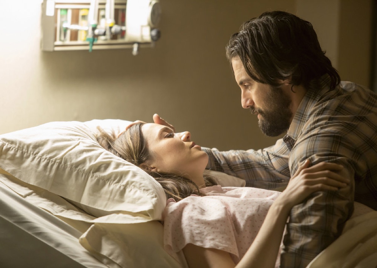 Mandy Moore and Milo Ventimiglia in This Is Us