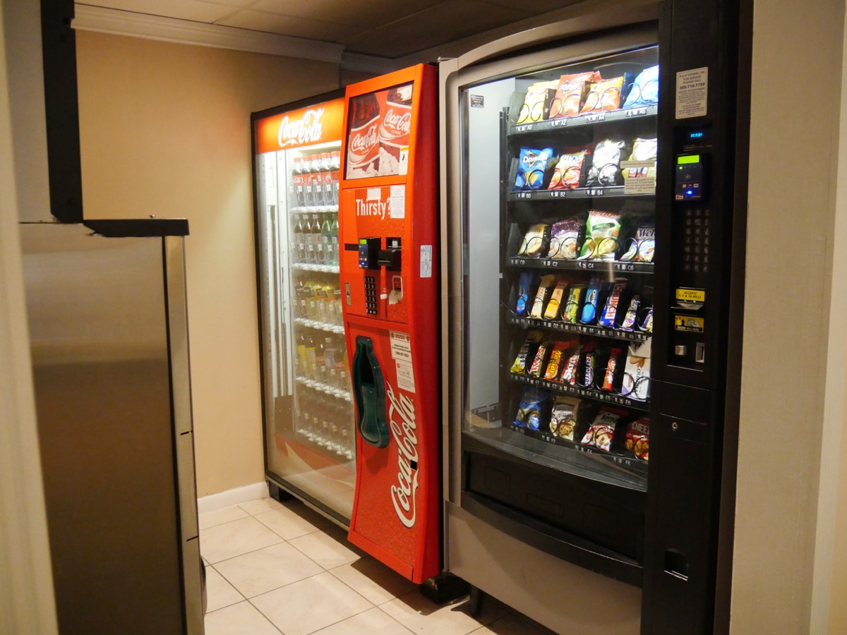 Hotel vending and ice machines
