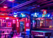 Empty bar in Texas