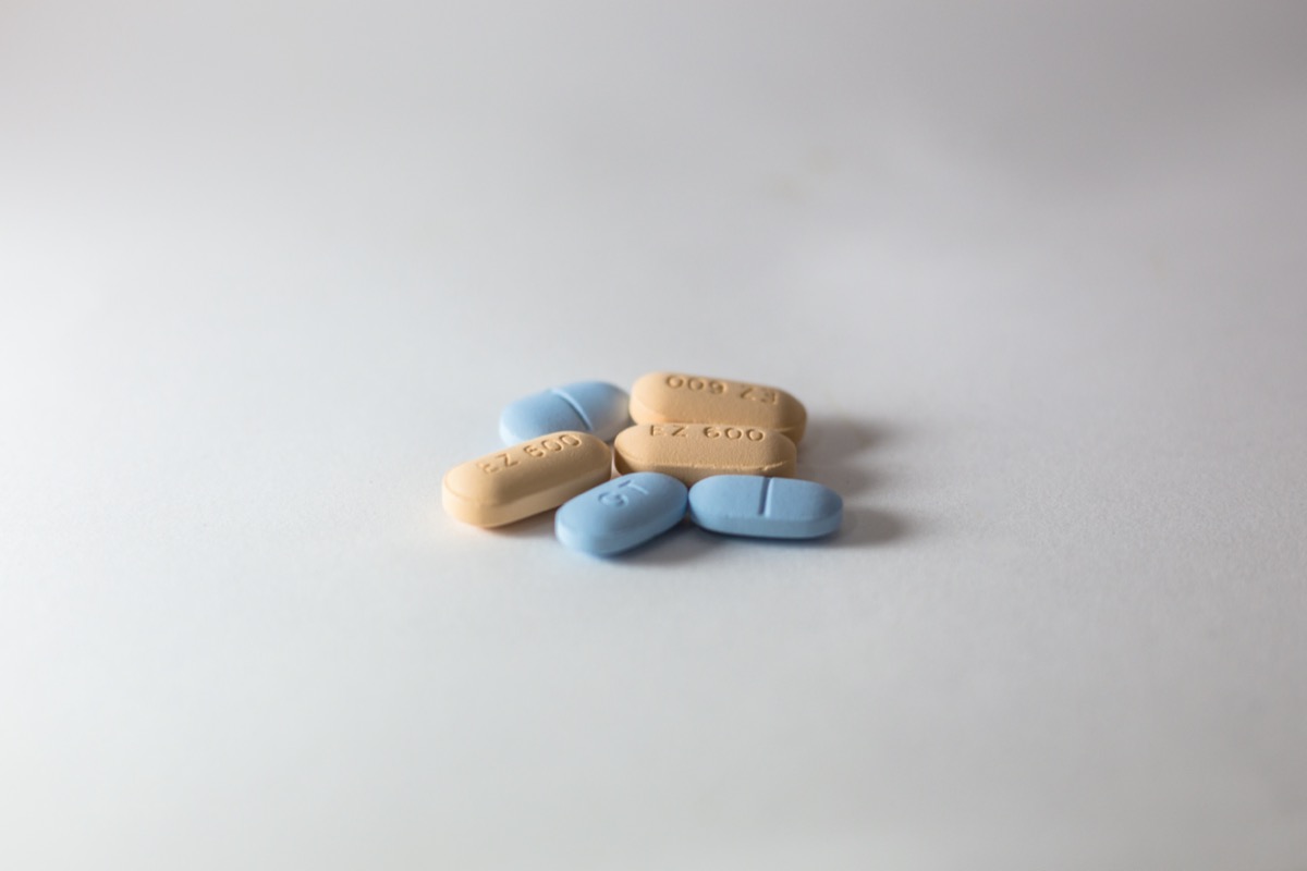 antiretroviral medication pills