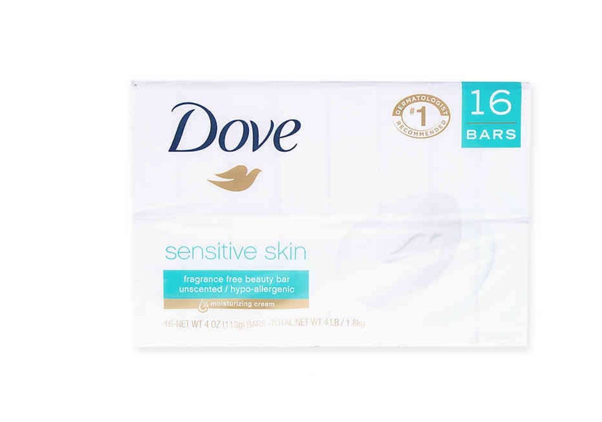 dove sensitive skin dish soap
