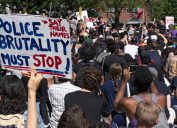 black lives matters protestors in new york city