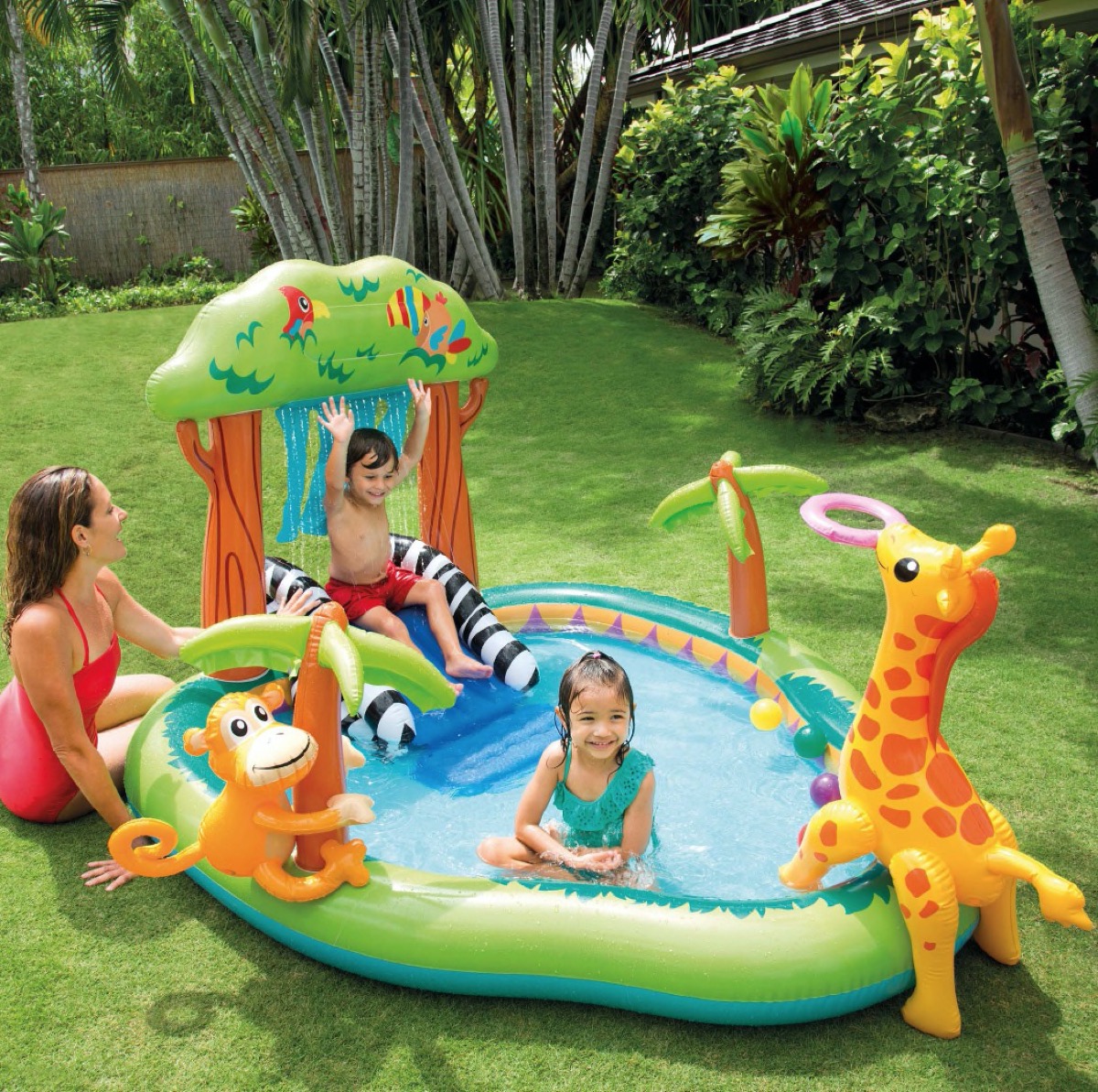 baby jungle pool