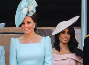 Trooping the Colour 2018: The Queen's Birthday Parade at The Mall featuring Meghan Duchess of Sussex, Meghan Markle, Catherine Duchess of Cambridge, Catherine Middleton, Kate Middleton,