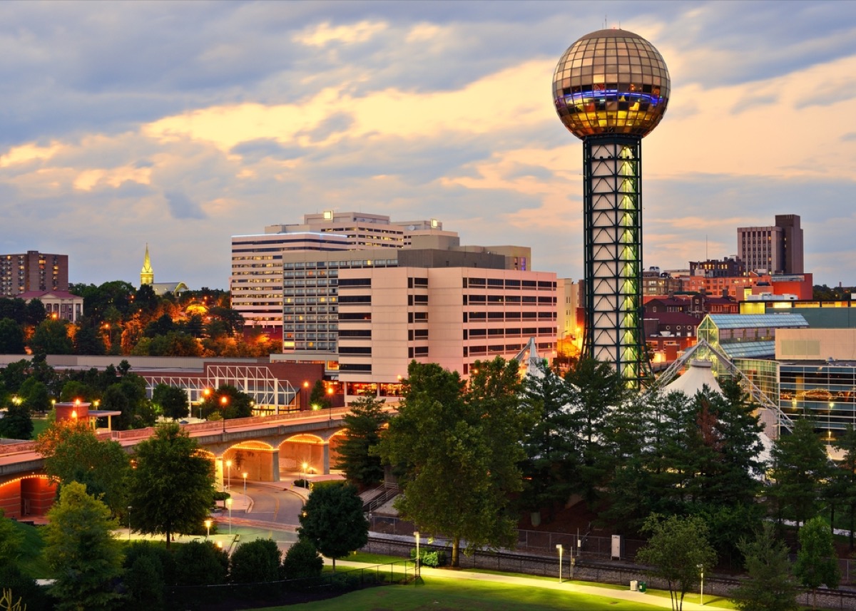knoxville tennessee skyline