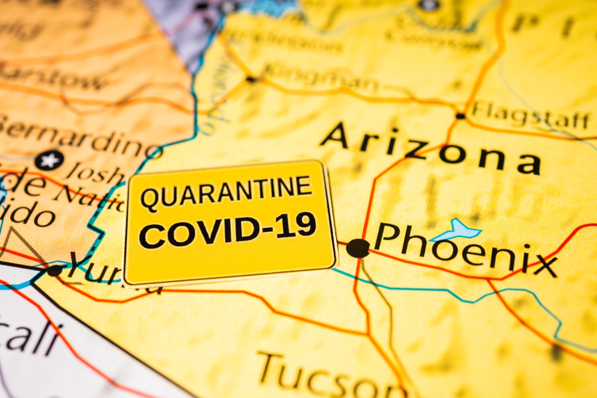 Arizona under quarantine