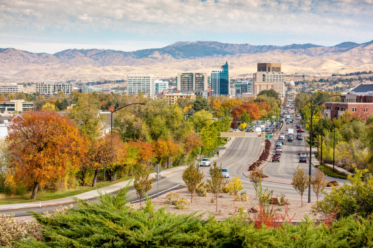 Cityscape photo of Boise, Idaho