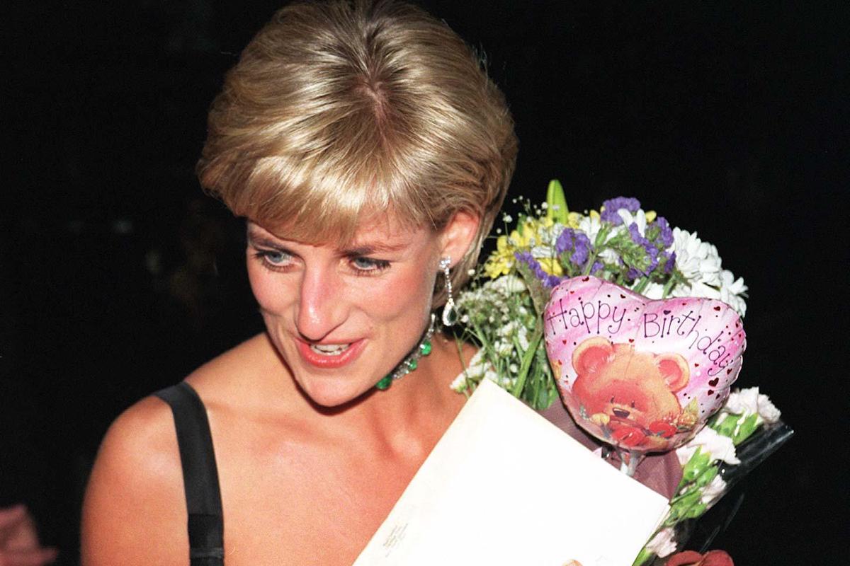 Princess Diana leaves Tate Gallery on her 36th birthday, July 1, 1997