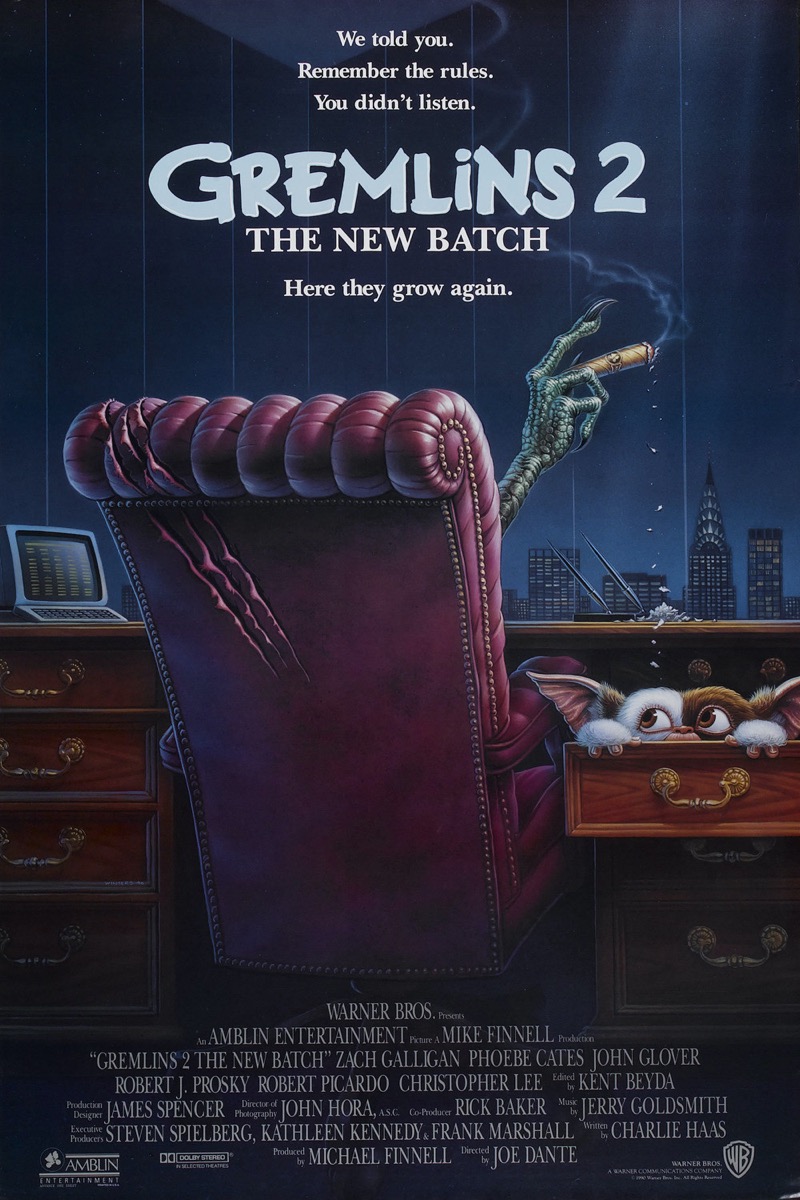 Gremlins 2 The New Batch poster