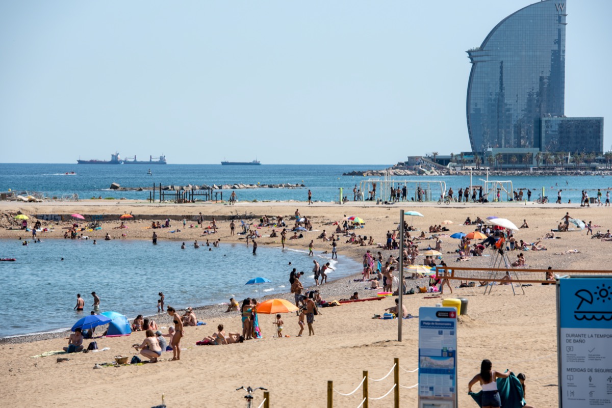 barcelona beach