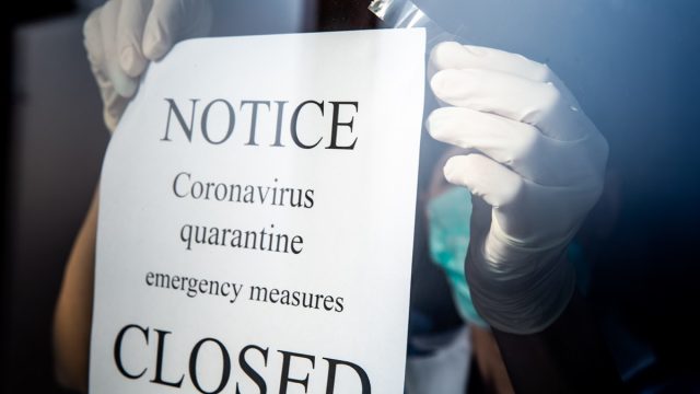 Coronavirus epidemic forcing Healthcare institutions to close the doors