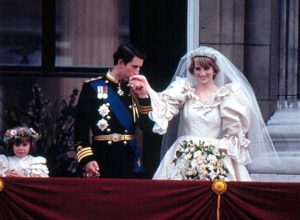 Princess Diana With Prince Charles At Their Wedding 7-20-1981.