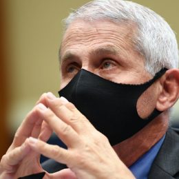 Director of the National Institute for Allergy and Infectious Diseases Dr. Anthony Fauci wears a face mask while he waits to testify before the House Committee on Energy and Commerce on the Trump Administration's Response to the COVID-19 Pandemic, on Capitol Hill in Washington, DC on Tuesday, June 23, 2020