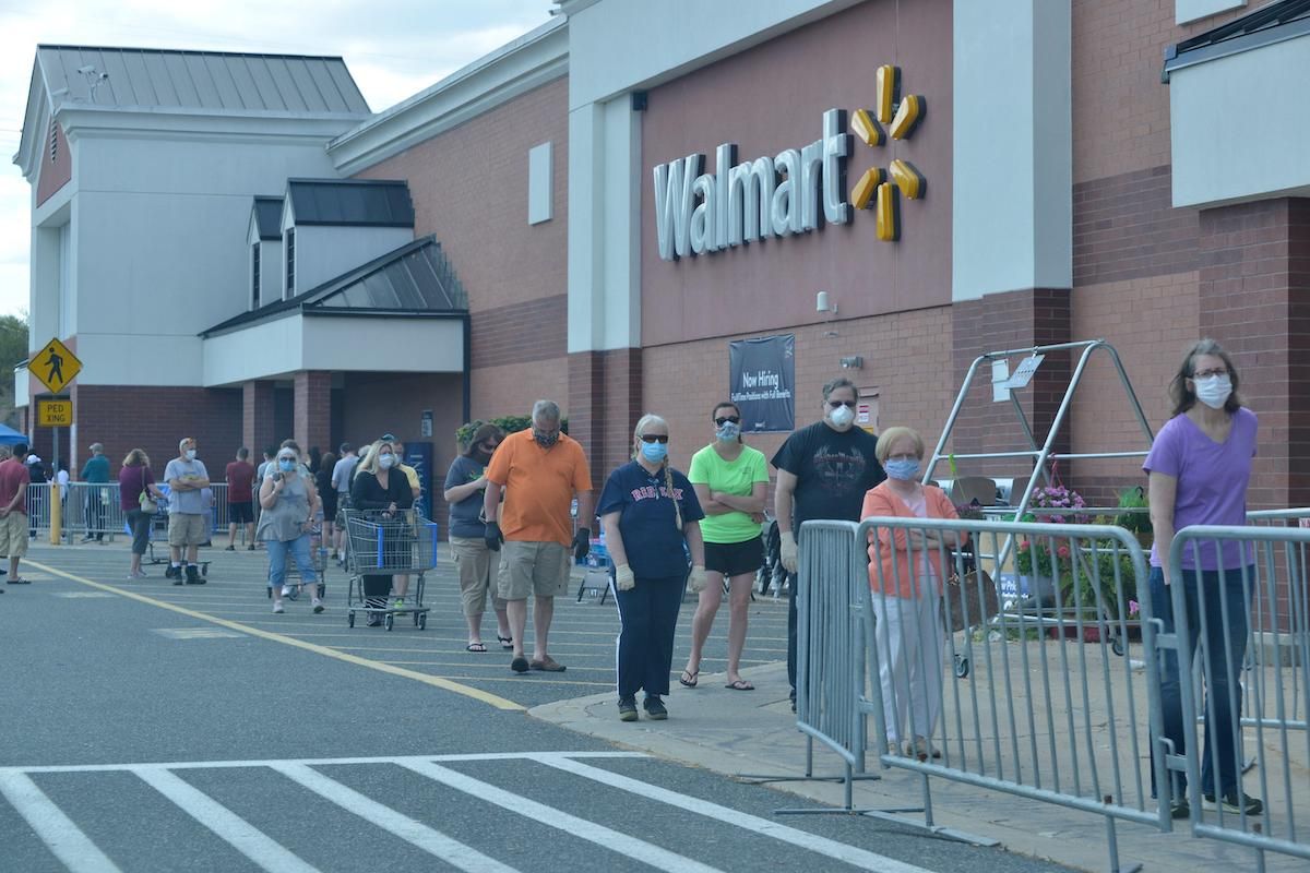 Walmart Is Counting Customers to Keep Capacity Limited   Best Life - 45