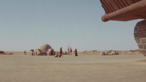 Tatooine landscape, A New Hope