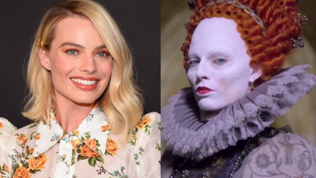 Margot Robbie on the red carpet and in Mary Queen of Scots