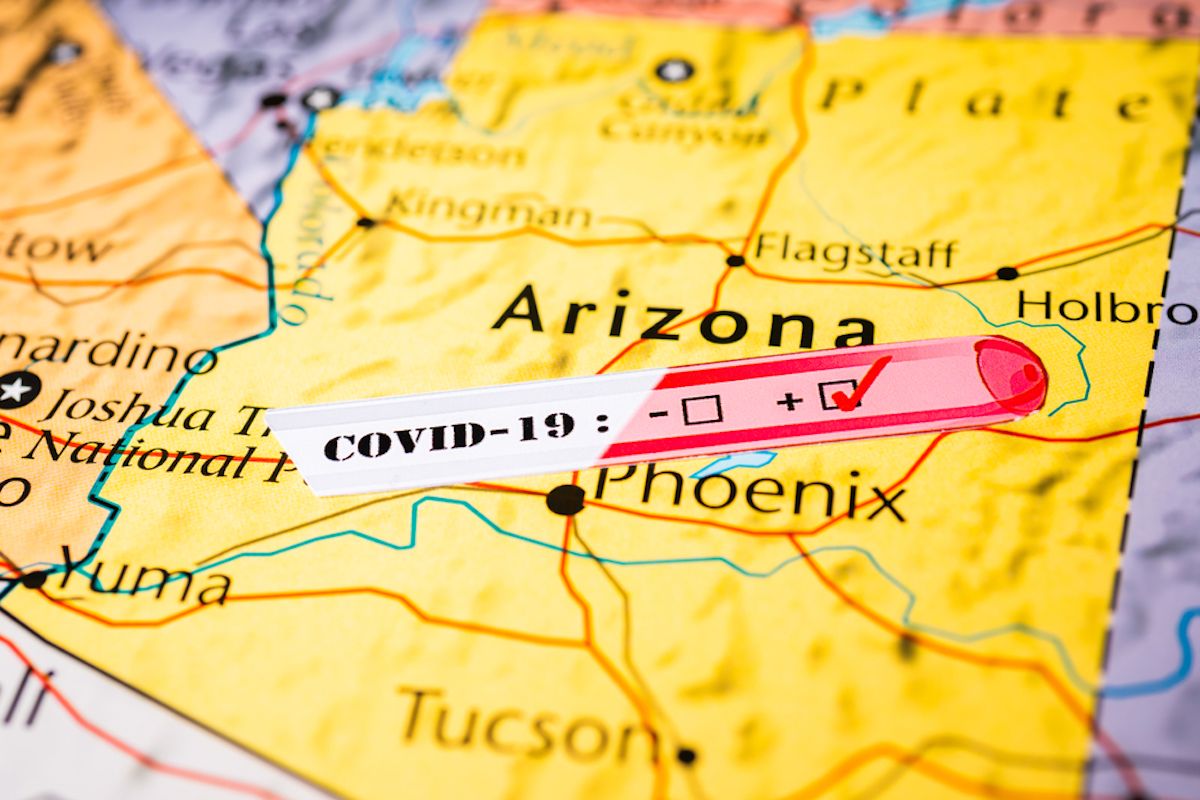 Arizona Now Has the Lowest COVID Infection Rate in the U S  - 59