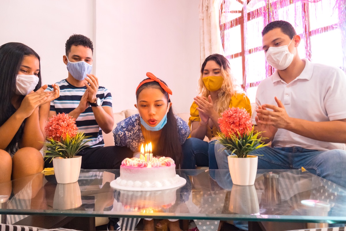 Birthday party in the pandemic