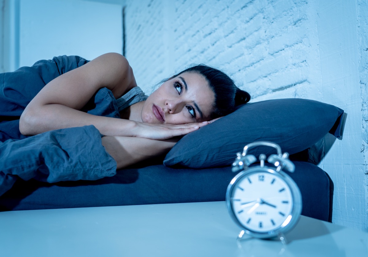 Woman can't sleep during daylight saving time