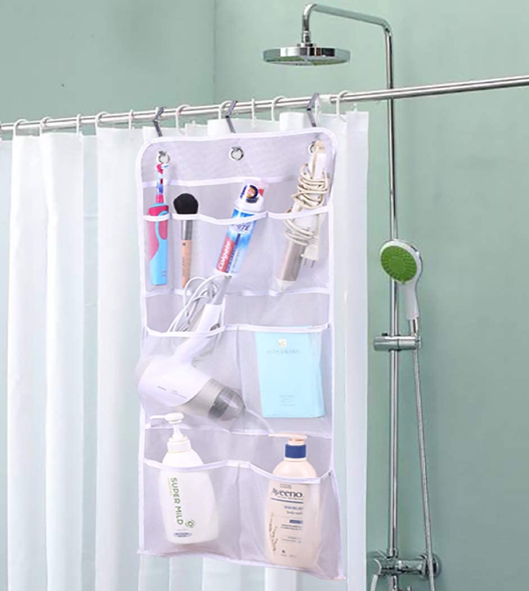 This Pocket Shower Curtain Will Completely Transform Your Bathroom