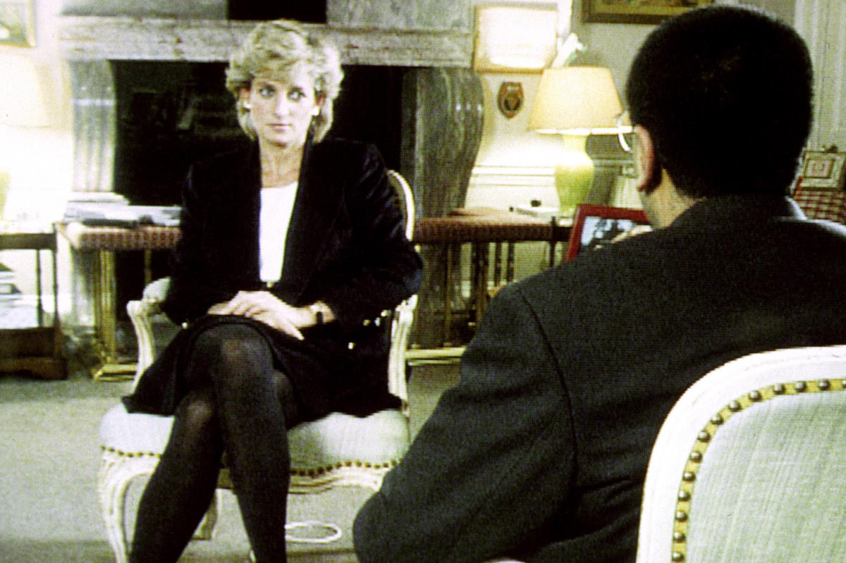 Princess Diana - Panorama interview with with Martin Bashir for the BBC in November 1995
