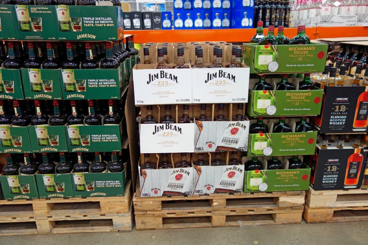 bottles of alcohol in bulk at costco