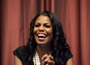 Omarosa Manigault Newman in a panel discussion at the National Action Network convention in 2016