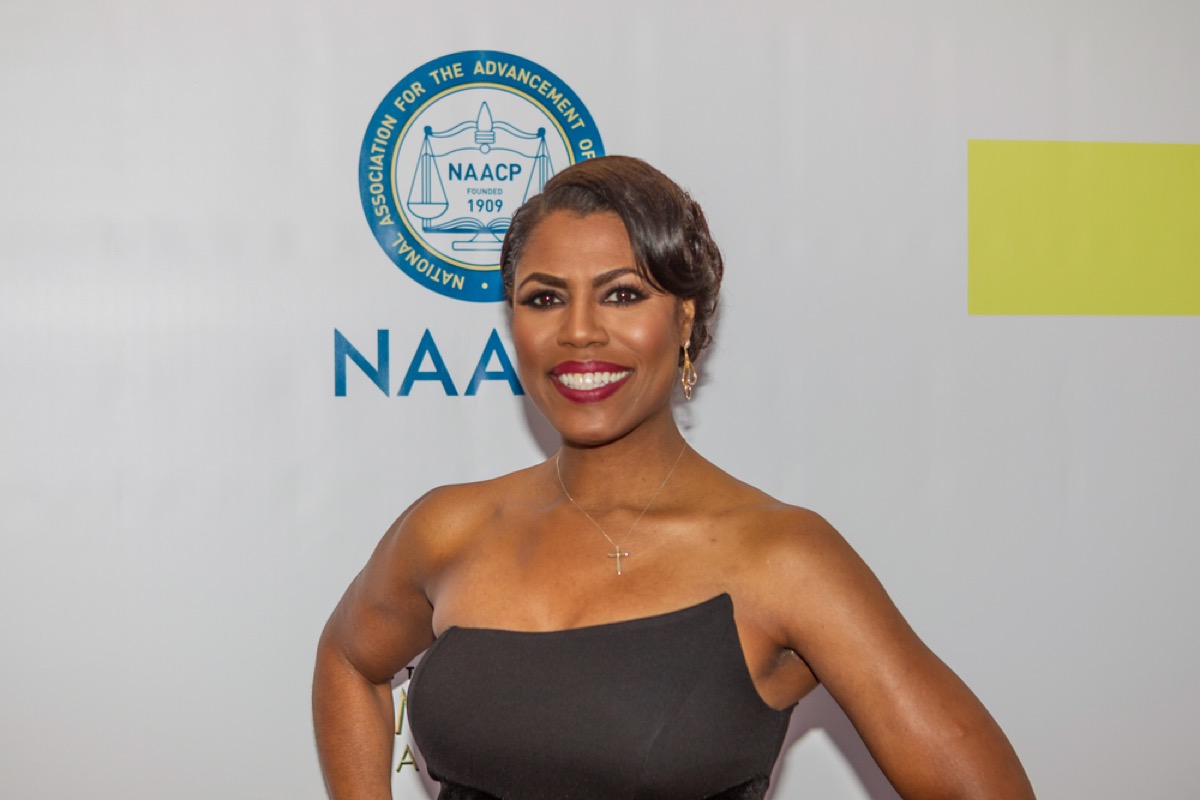 omarosa manigault newman on the red carpet