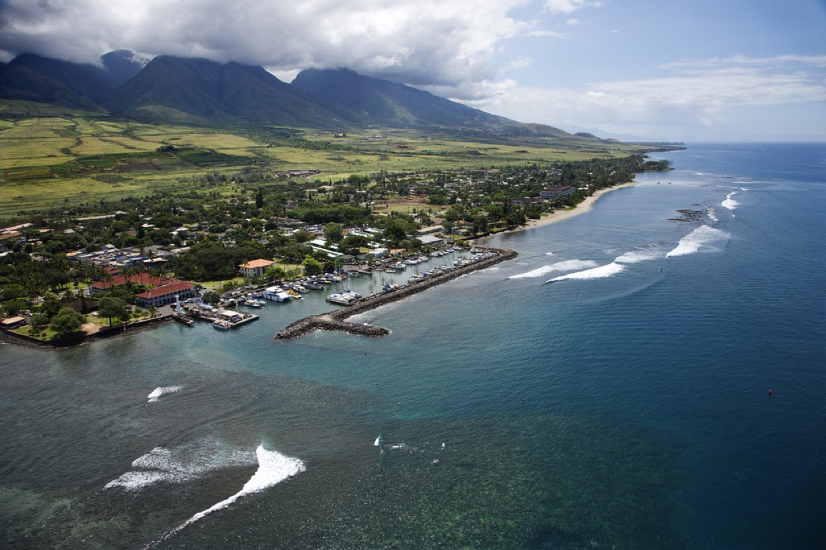 coastline of maui hawaii
