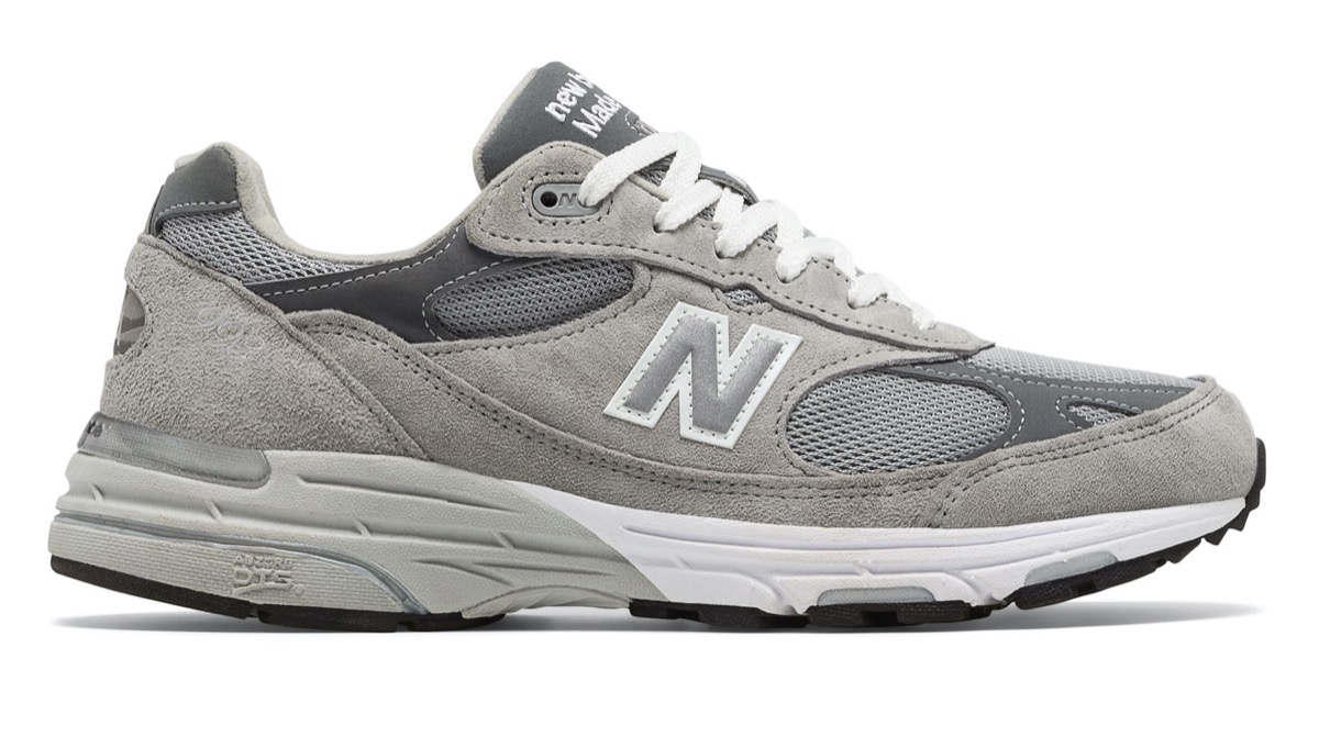 gray new balance sneakers