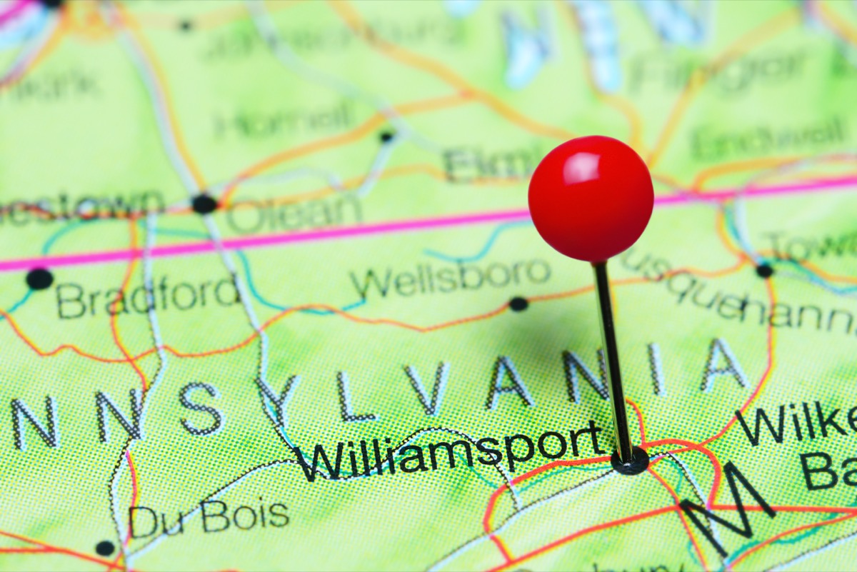 map of williamsport