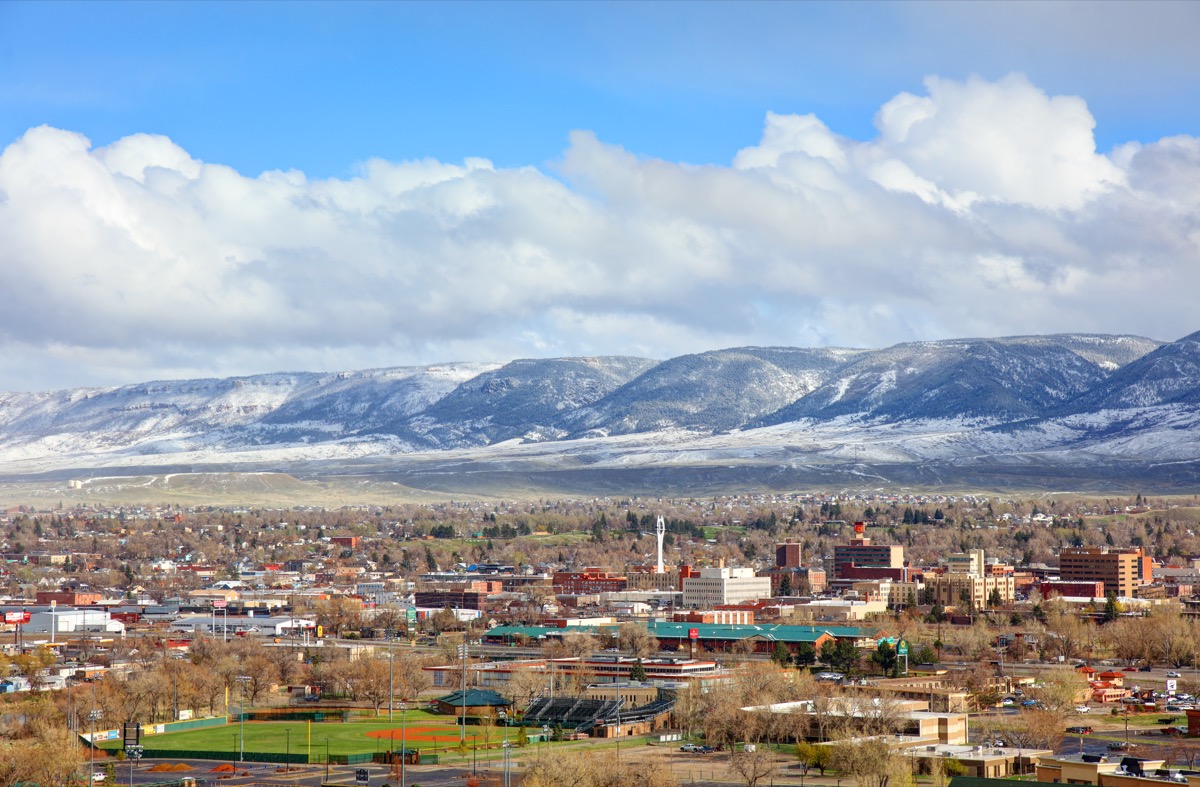 Casper is a city in and the county seat of Natrona County, Wyoming, United States. Casper is the second largest city in the state