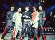 Backstreet Boys performing in 1999