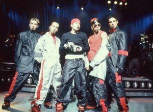 Backstreet Boys performing in 1999