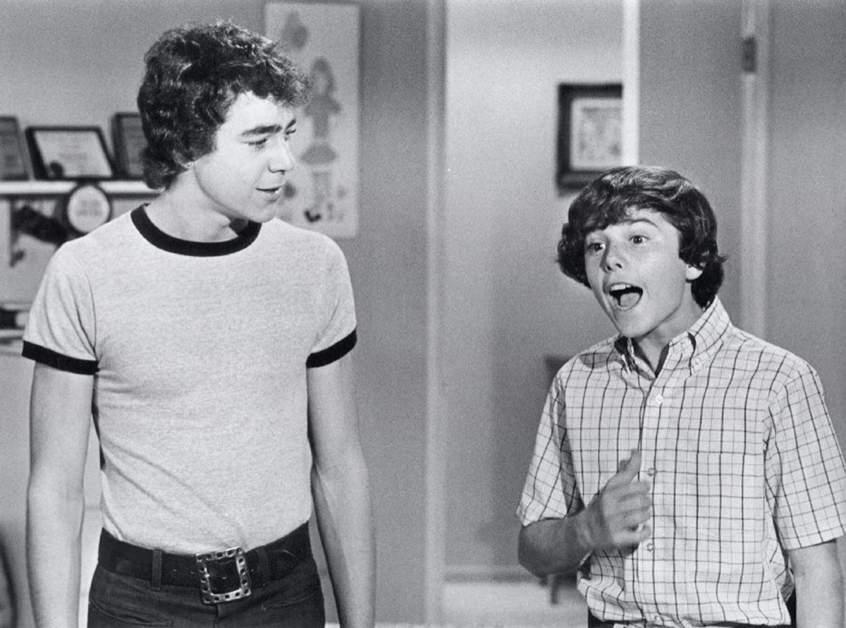 Barry Williams and Christopher Knight in The Brady Bunch
