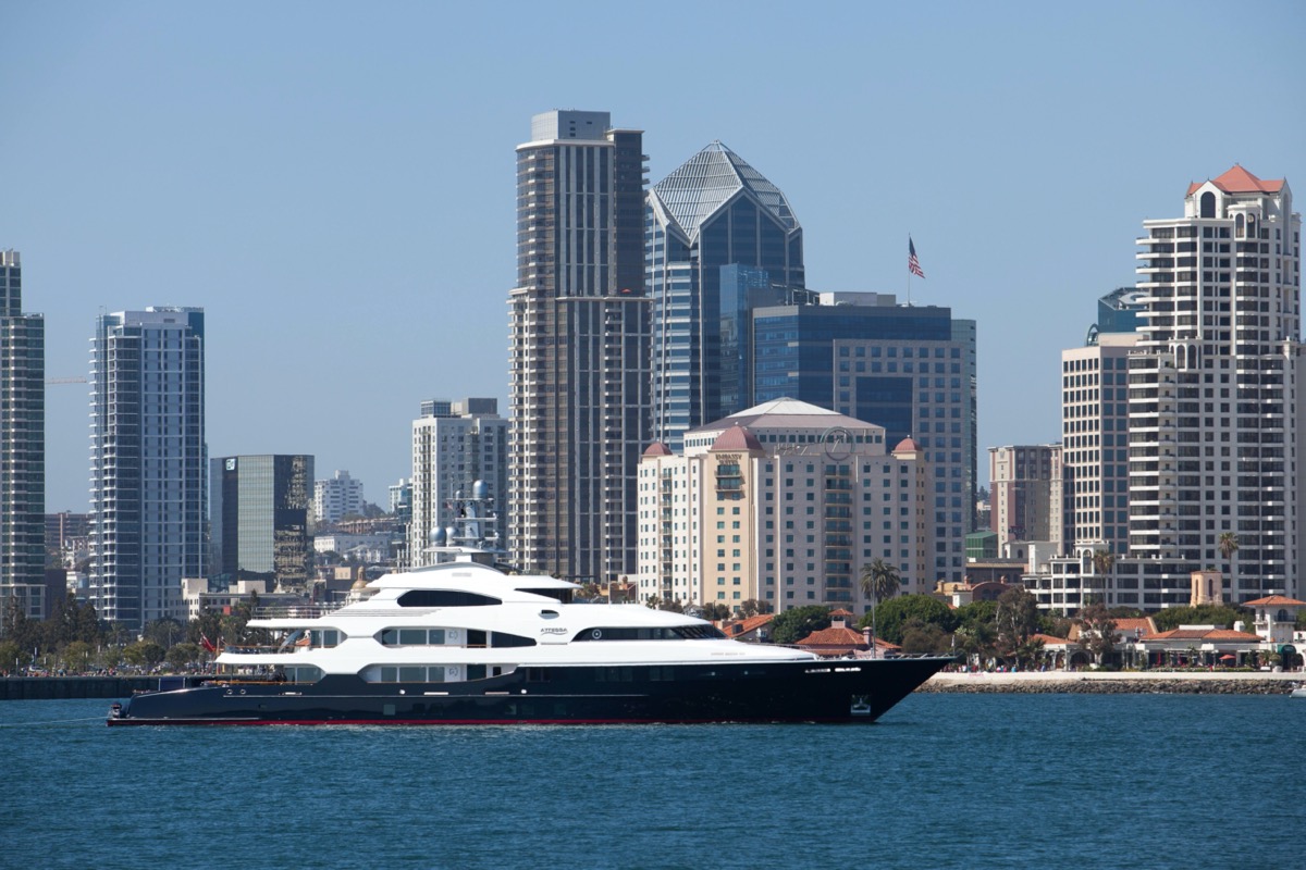 This is the third Attessa built by billionaire Dennis Washington All have been Feadships. 