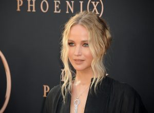 Jennifer Lawrence at the premiere of "Dark Phoenix" in 2019
