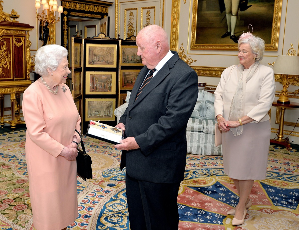 John Mars receives an honorary Knighthood