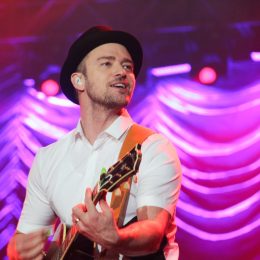 Justin Timberlake performing