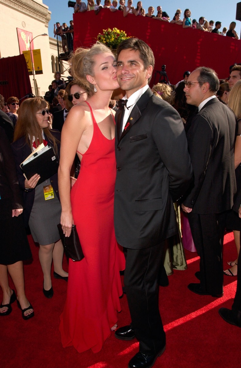 Rebecca Romijn and John Stamos