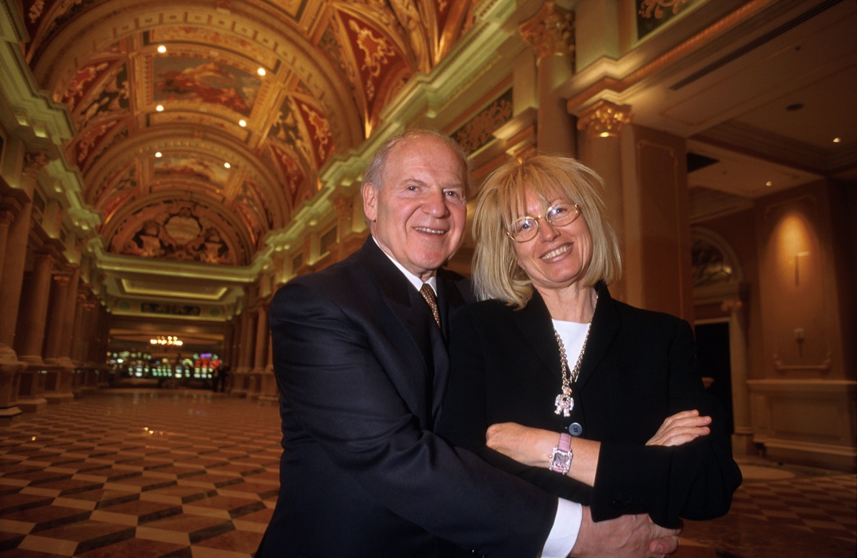 Sheldon and Myriam Adelson, owners of the Venetian Hotel