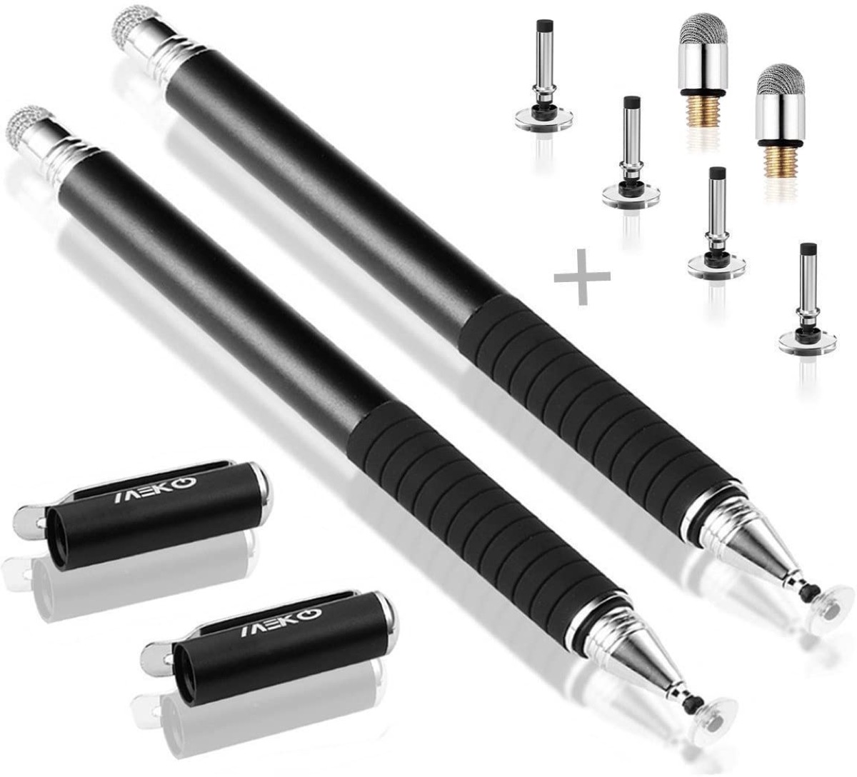 set of two black styluses