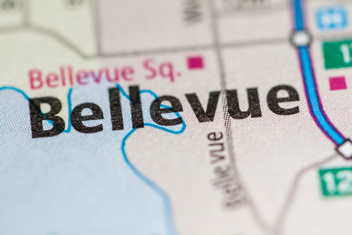 bellevue map