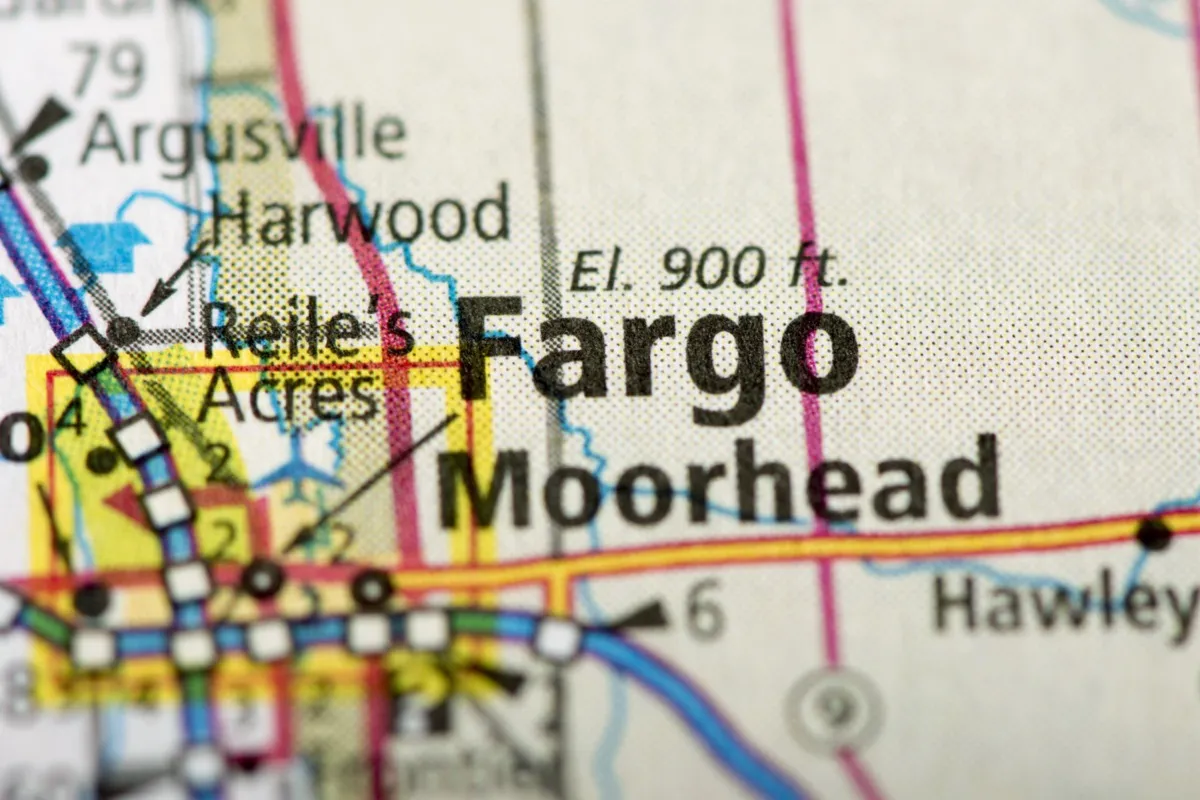 fargo map
