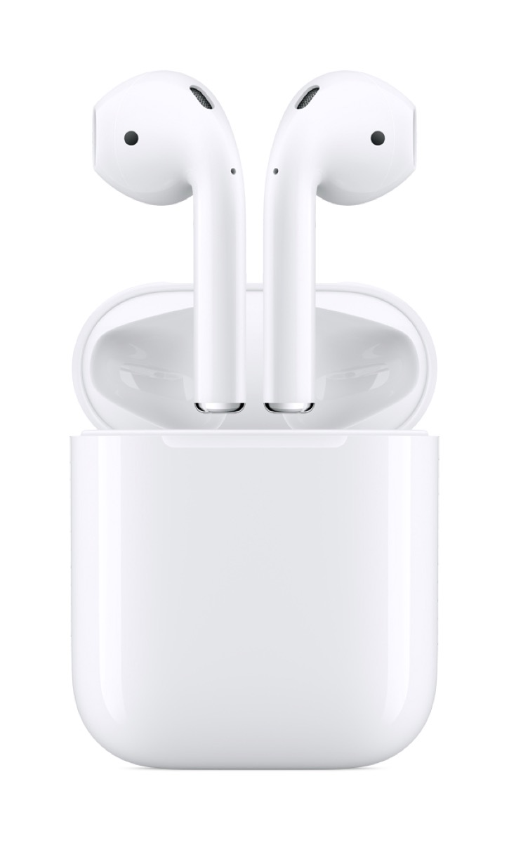 Apple AirPods in their Charging case
