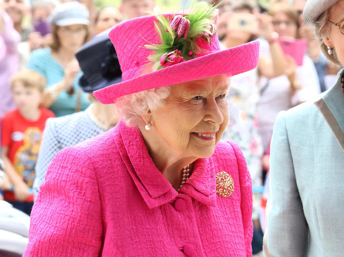 Queen Elizabeth II officially opens the new Royal Papworth Hospital on the Cambridge Biomedical Campus in July 2019