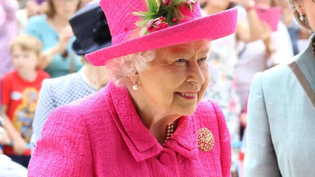 Queen Elizabeth II officially opens the new Royal Papworth Hospital on the Cambridge Biomedical Campus in July 2019